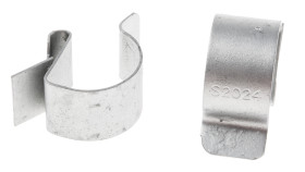 Klips do dźwigarów, grubość kołnierza: 2→ 4 mm, Stalowe