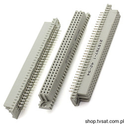 215787-1 Socket 3 x 32 Pin DIN 41612 THT AMP