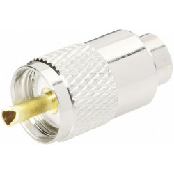 TruComponents 160780 UHF connector Plug, straight