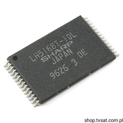 LH5168T-10L SRAM 64KB SMD-TSOP28 SHARP 800