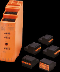 Input/output module for AS-Interface, Inputs: 4, Outputs: 4, (W x H x D) 25.4 x 123.2 x 108 mm, AC3221