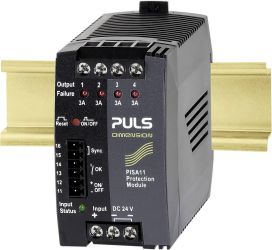 PULS DIMENSION PISA11.403 Moduł zabezpieczający 24 V/DC 20 A Ilość wyjść:4 x Content 1 szt.