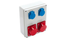Viplast Rozdzielnica Gniazdo 2X16/5 +2X250v