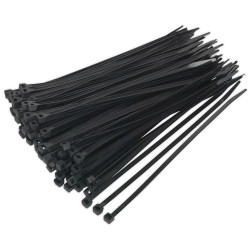 Sealey CT20048P100 Cable Ties 200 x 4.8mm Black Pack Of 100