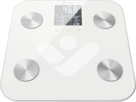 truelife FitScale W6 BT Waga osobowa cyfrowy Zakres pomiaru maks.=180 kg biały, szary z Bluetooth