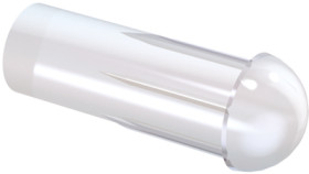 Light guide, sphärischen Kopf, 45 mm, PC glasklar, 1282.5000