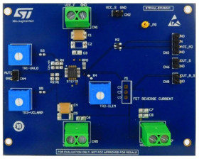 Płytka ewaluacyjna STMicroelectronics Bezpiecznik elektroniczny Płytka ewaluacyjna