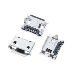 Gniazdo micro usb montażowe PCB SMD mod8