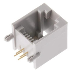 Gniazdo RJ11, Żeński, 6P4C-żyłowe, RS PRO