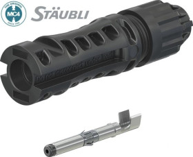 Wtyk MC4 EVO2A złącze do przewodu 4/6mm2 (fi=6,4-8,4 mm) Staubli (MultiContact) - opak. 10 szt