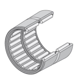 Łożysko igiełkowe Ø wew: 72mm Ø zew: 90mm Igłowy szerokość 45mm NTN
