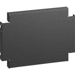 Rittal 2820420 AX Base Faceplate Steel Black 2 pcs
