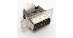 D-Sub 9-way plug to IDC