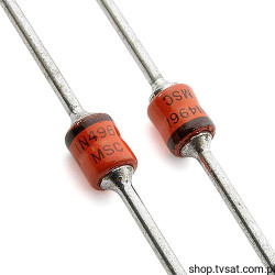 1N4961 DIODE ZENER SINGLE 13V 5W 5% AXIAL SEMTECH