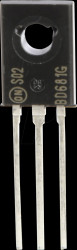BD681G Darlington transistor, NPN, 100V, 4A, 40W, TO-225