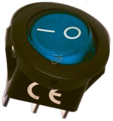 PRZEŁĄCZNIK IRS-101-8C/D NIEBIESKI 12V MKO