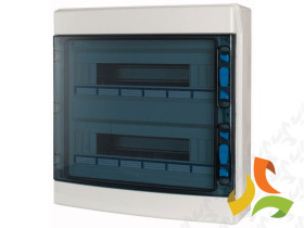 Rozdzielnica natynkowa 36 modułowa 3x12M drzwi transparentne IP65 IKA-2/36-ST 174201 EATON