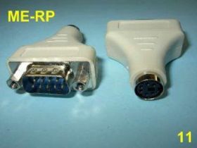 ADAPTOR DB9M->DIN MINI 6F ZA 00011