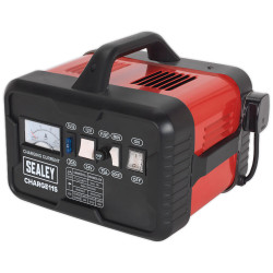 Sealey CHARGE115 Battery Charger 19Amp 12V/24V 230V