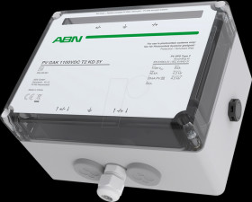 R9L2RUB3 PV GAK, with type 2 surge protection, 1100 V DC, 1 MPPT, cable