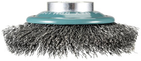 Makita Szczotka stożkowa, metalowa X-Lock Makita - Rundbürste - für Metall, Farbe, Rost, Schweißkanten D-73449 1 szt.