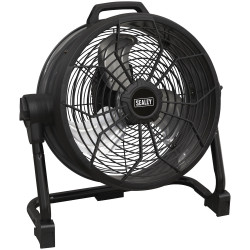 Sealey HVD16C 2-in-1 Cordless/Corded High Velocity Drum Fan 16&quot; 230V/20V SV20