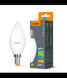 LED Żarówka VIDEX C37h 4.9W E14 4100K
