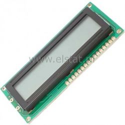 LCD 2x16 LED podśw. niebieski temp. 80x 36mm
