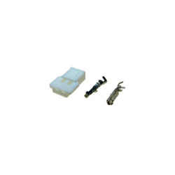 Wtyk BAC120 zestaw do montażu (obudowa+2styki)do akumulatora