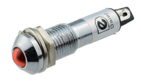 Red 8mm Pilot Indicator light 12V