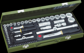 23040 Socket spanner set, 56-piece