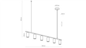 Kinkiet Ścienny Góra Dół Na Gu10 Czarny Z Serii Wella Zewnętrzny W Kształcie...