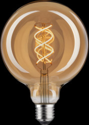 28869 LED filament bulb 1879 E27, 4 W, 230 lm, 1800 K, dimmable