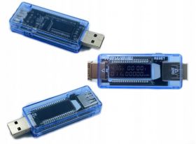 TESTER USB V20 MIERNIK VOLT.+ AMPER. 3A