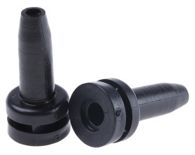 Przelotka kablowa średnica otworu 9mm średnica kabla 3mm Przelotka kablowa grubość panelu 2mm PVC Ø Maximum of 3mm