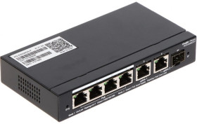 Switch PoE RG-ES206GS-P 6xGE 4xGigabit PoE 1xSFP