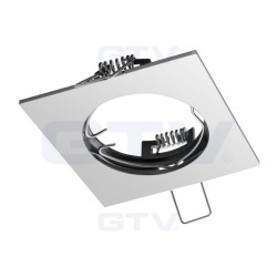 PORTO kwadrat stała chrom MR16 GTV 101617