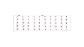 Oznaczniki Wmb 10X 61-70 794-5602 /5Szt./