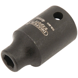 Draper Expert 05000 Expert 4mm 1/4&quot; Square Drive Hi-Torq&#xAE; 6 Point Impact Socket