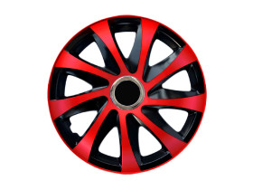 Kołpak 16" DRIFT Extra red/black 4szt