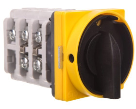 Łącznik krzywkowy L-0-P 40A z blokadą l-p IP65 do wbudowania Kaleta ŁUK 40-45 924060