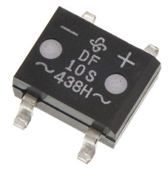 Mostek prostowniczy Jednofazowy 1A 1000V Połączenie silikonowe DF-S