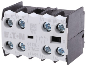 Styk pomocniczy Eaton 4 4NC Śruba montaż czołowy