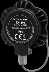 EX-1W Structural sound transmitter EX-1W, 5 W, 8 ohms
