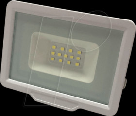 5901 LED floodlight, 10 W, 800 lm, 4500 K, IP65, white