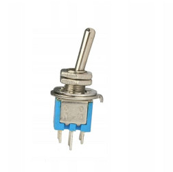 SMTS-202 1A 250V 2-pos 6-pin DPDT ON-ON Miniature Toggle Switch