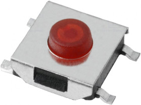 Mikroswitch smd poziomy kwadrat 6,2x6,4mm H-3,1mm 4pin