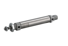 Cylinder okrągły skok: 10mm EMERSON ? AVENTICS Ø 16mm dwustronnego działania Action Amortyzacja pneumatyczna 0822232001