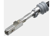 Zacisk samochodowy Molex Żeński Zacisk zagniatany Montaż na kablu