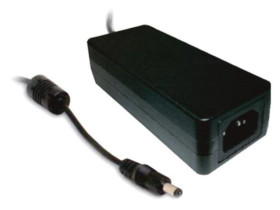GSM60A12-P1J Zasilacz impulsowy, 12VDC, 5A, Wyj: 5,5/2,1, 60W, 80÷264VAC, 88